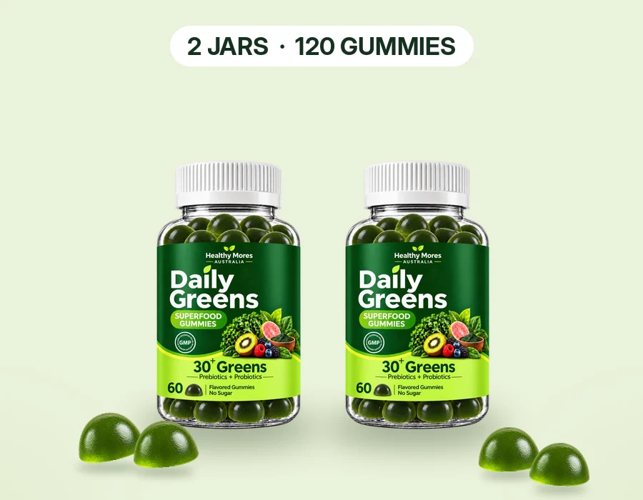Two Daily Greens jars